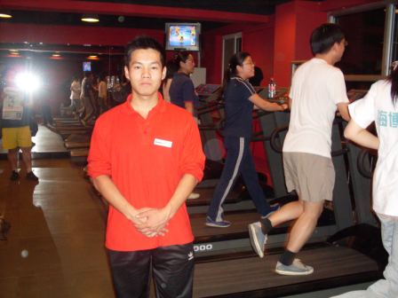 07级毕业生吴志飞就业于浩沙健身身，任高级私人教练